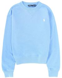 Polo Ralph Lauren - Logo Crew Neck Sweatshirt - Lyst