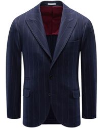 Brunello Cucinelli - Wollen Jas - Lyst