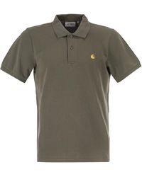 Carhartt - Short Sleeved Piqué Polo Shirt - Lyst