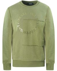 DIESEL Cotton Circle Copyright Logo 