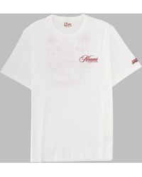 MC2 Saint Barth - T Shirt Con Stampa - Lyst