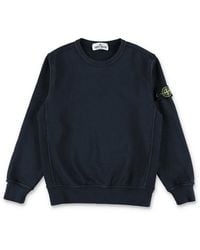 Stone Island - Sweatshirt With Logo - Lyst