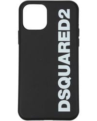 DSquared² - Porta Iphone Iphone 11 Pro Uomo Termoplastica Nero/Bianco - Lyst