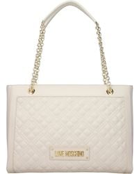 Love Moschino - Shoulder Bags Polyurethane/Ivory - Lyst