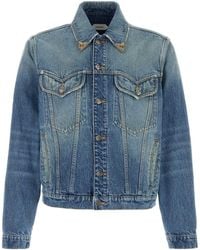 Versace - Denim Jacket - Lyst