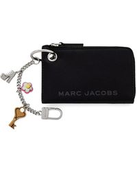 Marc Jacobs - Zippered Wallet With Pendant - Lyst