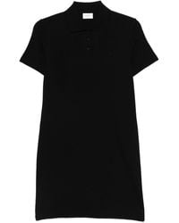 Saint Laurent - Cotton Polo Dress - Lyst