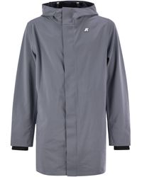 K-Way - Hooded Waterproof Bonded Jacket - Lyst