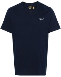 Polo Ralph Lauren - Logo-Print Cotton T-Shirt - Lyst
