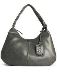 Ganni - 'Bou Xxl' Leather Blend Bag - Lyst