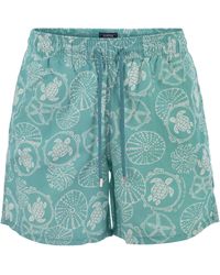 Vilebrequin - Moorea Patterned Beach Shorts - Lyst