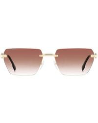 DSquared² - Sonnenbrille D2 0102/S J5 G17 Gold/Rosa Farbverlauf Unisex - Lyst