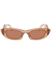 Prada - Zonnebril Prb16 S 28 E90 Q Chocolade/bruin Dames - Lyst