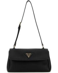 Prada - Leather Small Shoulder Bag - Lyst