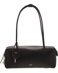 Max Mara - Holdallstring Natural Leather Satchel - Lyst