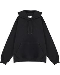 MSGM - Solid Hoodie - Lyst