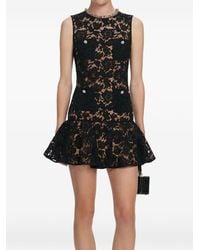 strapless open back dress Self-Portrait