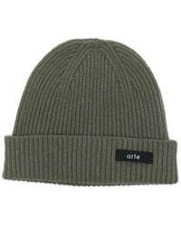 Arte' - Label Beanie - Lyst