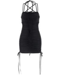Balenciaga - Ruched Mini Dress - Lyst
