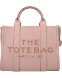 Marc Jacobs - Handbags The Tote Bag Leather/Rose - Lyst