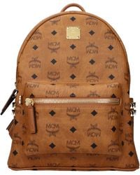 MCM - Zaini E Marsupi Uomo Pelle Marrone/Cognac - Lyst