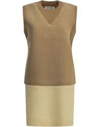 Maison Margiela - Virgin Wool Vest - Lyst