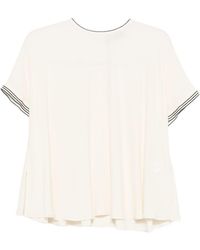Fabiana Filippi - Silk Blend Top - Lyst
