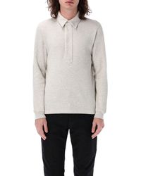 Tom Ford - T Shirts En Polos Grijs - Lyst