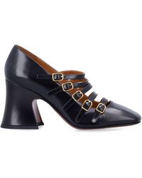 Chloé - Flache Schuhe Schwarz - Lyst