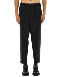 Jil Sander - Relaxed-Fit Wool Trousers - Lyst