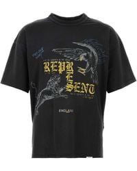 Represent - Slate Cotton Blend T Shirt - Lyst