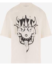 Y-3 - Cotton T Shirt With Logo - Lyst