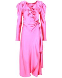 PHILOSOPHY BY LORENZO SERAFINI - Philosophie de Lorenzo Serafinni Robes Fuchsia - Lyst