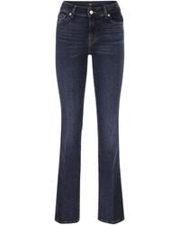 7 For All Mankind - Slim Illusion Bootcut Stretch Denim - Lyst