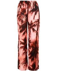 Erika Cavallini Semi Couture - Broek Roze - Lyst