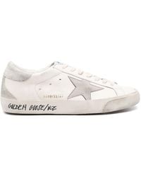 Golden Goose - Super-Star Nappa Upper Nabuk Star Suede Tongue Heel And Spur - Lyst