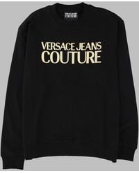 Versace Jeans Couture - Cotton Sweatshirt - Lyst