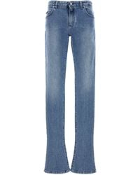 Dolce & Gabbana - Logo Plaque Bootcut Jeans - Lyst
