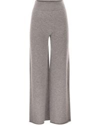 Vanisé - Cashmere Wide Leg Trousers - Lyst