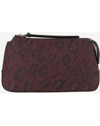 Pinko - Toiletry Bag With Animal Print - Lyst