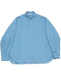 Acne Studios - Camicia A Righe Con Bottoni - Lyst