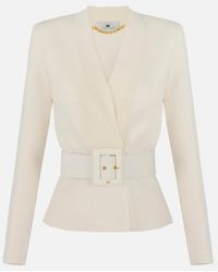 Elisabetta Franchi - Jackets - Lyst