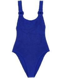 Hunza G - 'Domino Swim' MAINTRACON ONE PIÈCE - Lyst