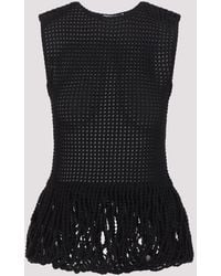 Alaïa - Alaïa Peplum Tank Top - Lyst