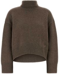 Loulou de Saison - Mud Cashmere Jonah Sweater - Lyst