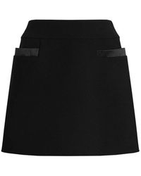 Dolce & Gabbana - Solid Mini Skirt - Lyst