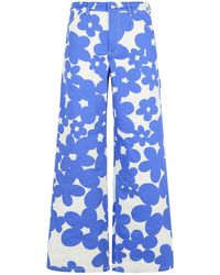 Marni - Jeans de algodón azul - Lyst