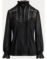 Ralph Lauren - Geweven Blouseoverhemd - Lyst