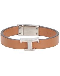 Tod's - Tod 's Bijoux Lederbraun - Lyst