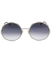 Chloé - Gafas de sol Chloé CH0184 S 001 oro dorado gris /21/140 - Lyst